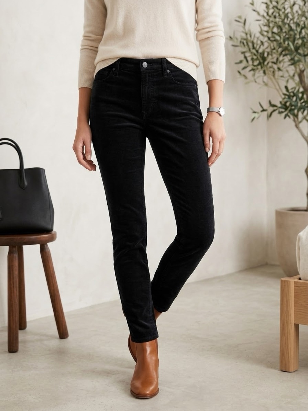 J. Crew Black Skinny Women’s Jeans